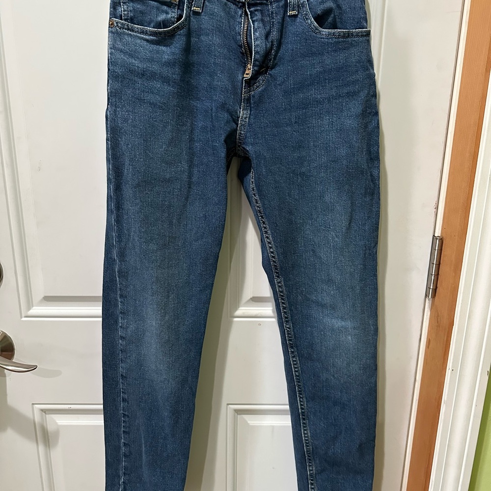 Levi's Blue Straight-Leg Jeans Classic Fit